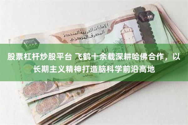 股票杠杆炒股平台 飞鹤十余载深耕哈佛合作，以长期主义精神打造脑科学前沿高地